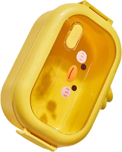 Vista 9 de Lonchera de acero inoxidable con 2 compartimentos, contenedor térmico para almuerzo, recipientes para aperitivos, lonchera para el trabajo o picnic