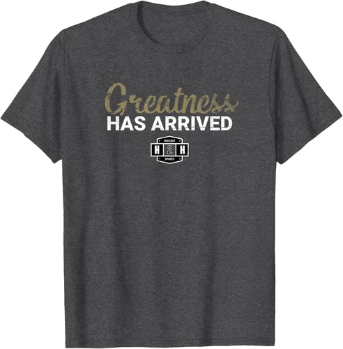 Vista 42 de Fantasy Sports Greatness Has Arrived Camiseta Negro