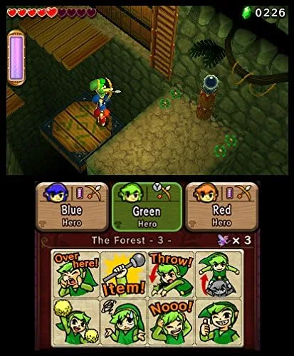 Vista 2 de The Legend of Zelda TriForce Heroes - 3DS