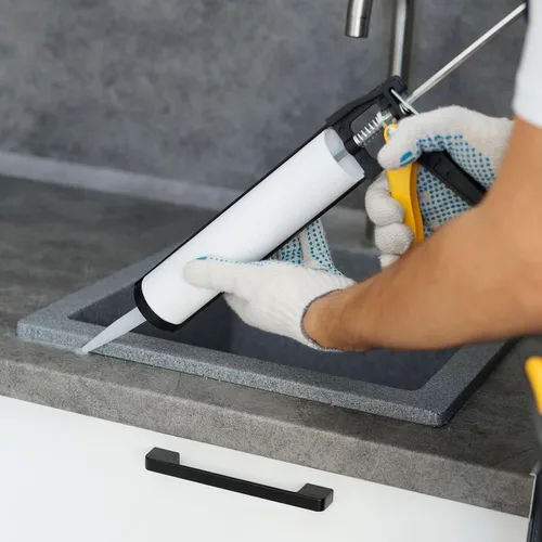 Vista 7 de Bright Creations Paquete de 8 tubos vacíos para calafatear – Cartuchos recargables de 11 onzas – Sellador de azulejos y lechada con dispensador