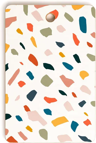 Vista 43 de Society6 Tabla de cortar de bambú 83 naranjas botánicas Boho Art Decoración de cocina Tabla de servir segura para alimentos, alia, 11.5 pulgadas