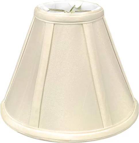 Vista 51 de Royal Designs, Inc. BS-707FC-6AGL Deep Empire Basic - Pantalla para lámpara con clip de llama, 3.5 x 6 x 5.75 pulgadas, color dorado antiguo