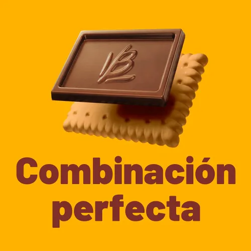 Vista 3 de Bauducco Galletas Choco Biscuit – Galletas crujientes cubiertas de chocolate, envueltas individualmente para aperitivos, postres y loncheras, 15.2