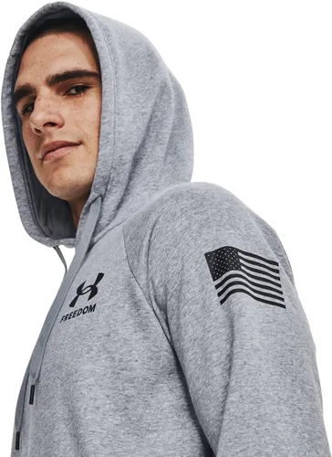 Vista 6 de Under Armour Freedom Flag - Sudadera con capucha para hombre