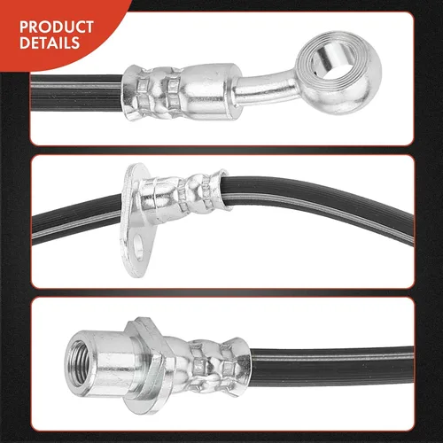 Vista 5 de A-Premium Manguera hidráulica de freno delantero compatible con modelos Honda - CR-V 1997 1998 1999 2000 2001 2.0L - Reemplazo # 01465S10010
