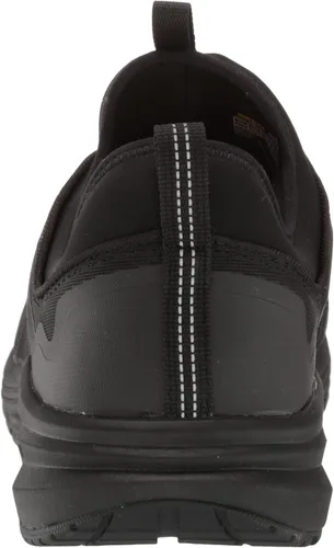 Vista 3 de KEEN Utility Zapatillas de trabajo industriales Vista Energy Shift de baja altura con punta compuesta ESD para hombre, NegroNegro, 11 Wide