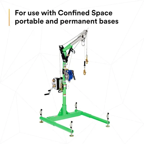Vista 11 de 3M DBI-SALA Advanced 8518001 Davit Componente, 11-1/2" "-27-1/2" Desplazamiento Ajustable Mástil de Davit Superior Con 33" "- 43" Altura del Punto