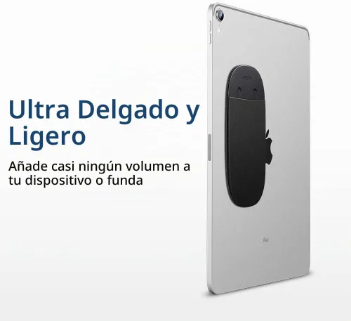 Vista 5 de ESR Soporte delgado para mouse mágico, con adhesivo reutilizable, sin residuos de pegamento, bolsa elástica compacta/funda de transporte, se puede