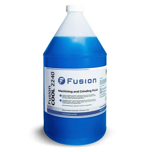 Vista 8 de Fusion Cool 2240 Refrigerante de uso general para operaciones de corte y rectificado en talleres de máquinas Semisintético (tambor de 55 galones)