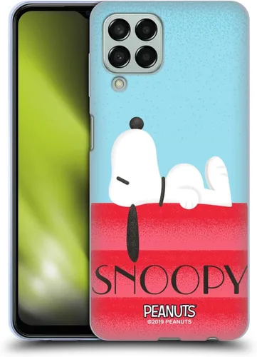 Vista 248 de Head Case Designs Snoopy Deco Dreams - Funda de gel con licencia oficial de Peanuts Blue Pattern [protección de grado militar] compatible con Google