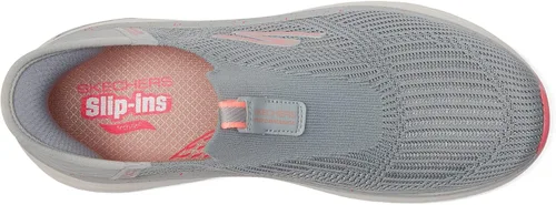 Vista 2 de Skechers Zapatos de amortiguación máxima para mujer, con ajuste de arco fluidez, manos libres