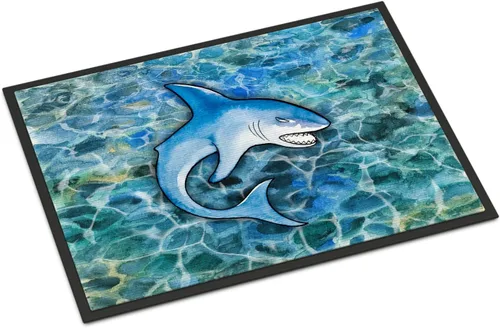 Vista 46 de Caroline's Treasures BB5366MAT - Tapete para puerta delantera de 18 x 27 pulgadas, para interiores y exteriores, antideslizante, lavable, de pelo
