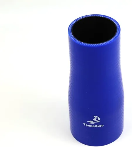 Vista 2 de Universal TMKOOL - Reductor recto de alto rendimiento de 6 pulgadas de longitud, acoplador de manguera de silicona de 2 a 2.25 pulgadas de diámetro
