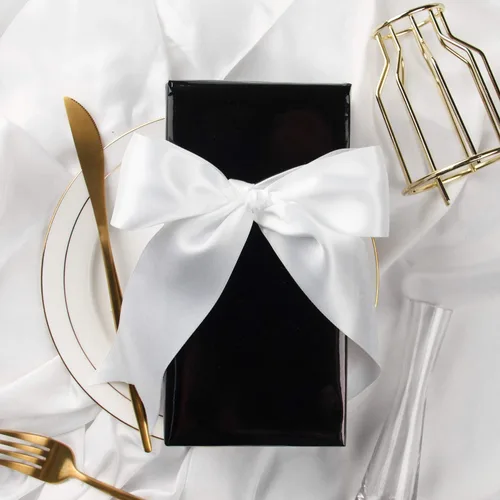 Vista 3 de RUSPEPA Papel de regalo metálico negro, papel de color sólido, perfecto para bodas, cumpleaños, Navidad, baby shower, 17 pulgadas x 32.8 pies