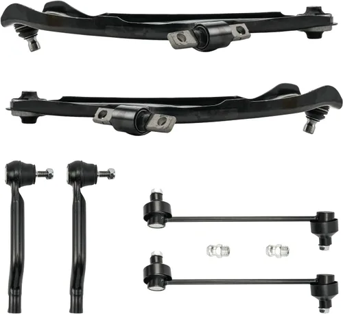 Vista 4 de PHILTOP 6 piezas de brazo de control delantero inferior con barra estabilizadora de rótula para Nissan Rogue 2014-2020 Rogue Sport 2017-2022 Qashqai