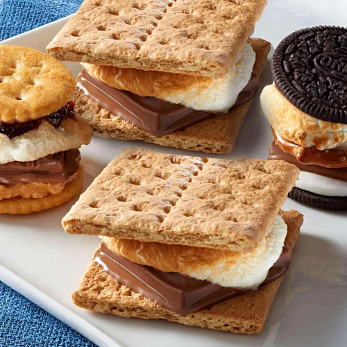 Vista 5 de Paquete variado de galletas OREO, RITZ & Honey Maid, tamaño familiar Tamaño familiar, aperitivos a granel