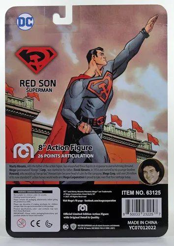 Vista 2 de MEGO DC Heroes RED Son Superman PX 8IN AF