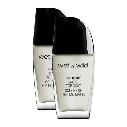 Vista 16 de wet n wild Wild Shine Esmalte de Uñas, Orange-Red Nuclear War, Color de Uñas Guerra nuclear