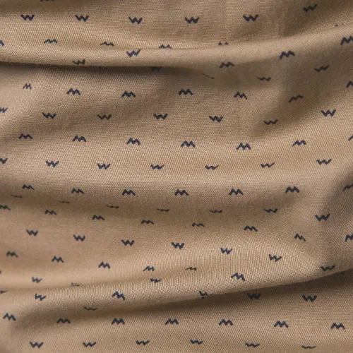 Vista 5 de MUSE FATH Camisa de vestir estampada para hombre, de algodón, casual, de manga corta, ajuste regular