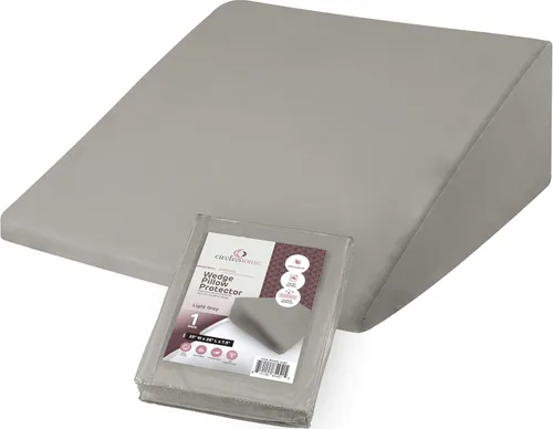 Vista 56 de CirclesHome Juego de 4 protectores de almohada estándar con cremallera, fundas de almohada transpirables 100% algodón, protegen las almohadas