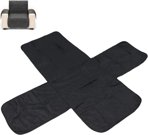 Vista 2 de Trisar Funda para sofá reclinable, a prueba de arañazos, hermosa tela lavable, funda protectora para sofá reclinable para dormitorio