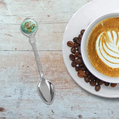 Vista 2 de Wembley Leaping with Joy Fraggle Rock Novelty Collectible Demitasse Tea Coffee Spoon