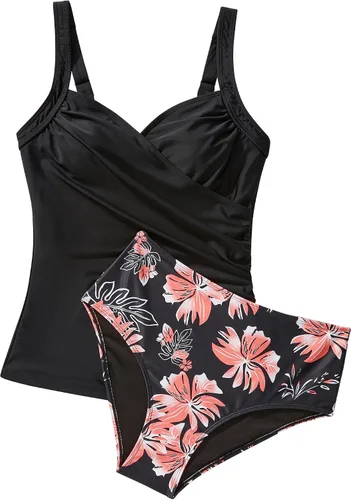 Vista 69 de SUUKSESS Traje de baño tankini sexy con efecto de realce y control de abdomen para mujer