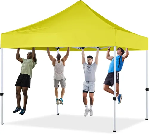 Vista 16 de Carpa Desplegable 10x10 Serie Comercial, Blanco