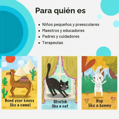 Vista 6 de Creative Mango Cartas de acción animal (Cartas de acción animal 1)