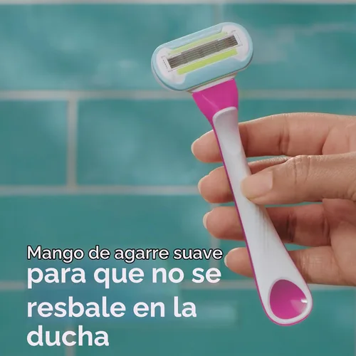 Vista 7 de Gillette Venus Maquinillas de afeitar desechables verdes extra suaves para mujer, 2
