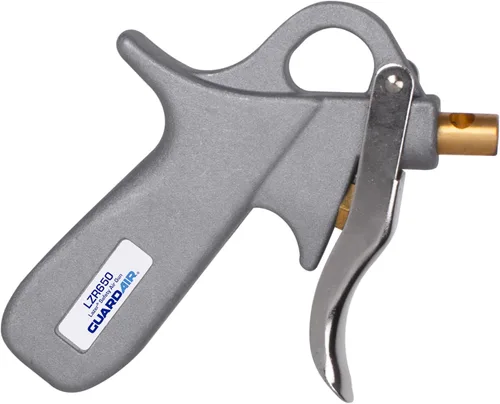 Vista 4 de Guardair Lazer Series Pistola de aire de seguridad con empuñadura de pistola, boquilla Venturi de aluminio con extensión de 12 pulgadas, entrada