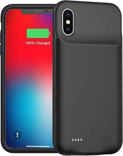 Vista 9 de Funda de batería para iPhone 11 Pro, mejorada 7000 mAh, ultra delgada, portátil, funda protectora de carga inteligente, compatible con iPhone 11 Pro