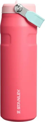 Vista 27 de STANLEY - Botella de agua IceFlow Flip Straw 2.0 con pajilla abatible, abertura más grande, acero inoxidable aislado, sin bisfenol A, 16 onzas