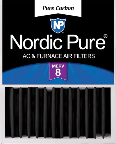 Vista 18 de Nordic Pure 16 x 20 x 5 (tamaño real: 15 7/8 x 19 5/8 x 4 3/8) Honeywell Filtros de aire de repuesto Merv 8 Plus Carbon 1 paquete