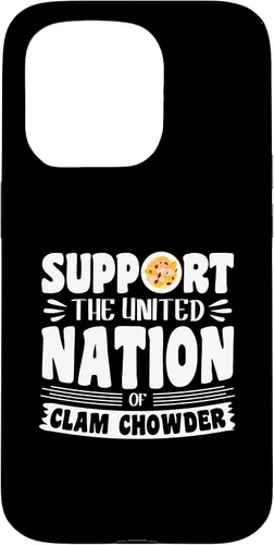 Vista 14 de iPhone 16 Support the united nation of Clam Chowder Case