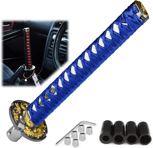 Vista 30 de EZAUTOWRAP Espada Samurai 5.9 pulgadas., 10cm, Negro Blanco