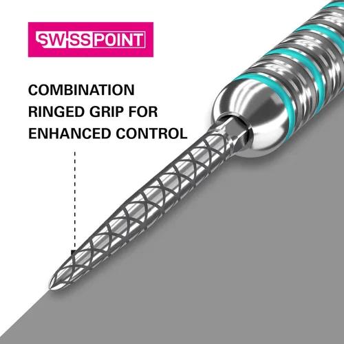 Vista 3 de TARGET Darts Puntas suizas, puntas de dardos de punta suiza de fuego (paquete de 3 puntas) Puntas de cambio de dardos, accesorios profesionales