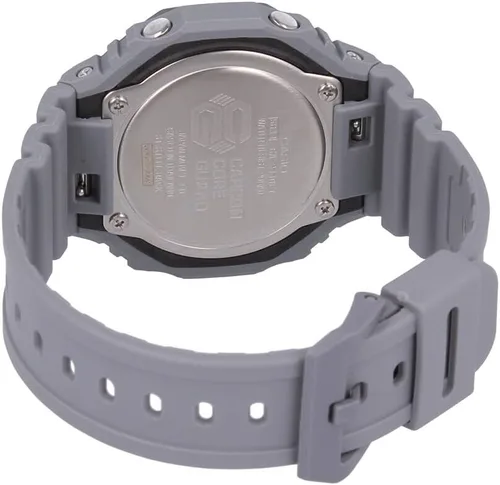 Vista 3 de Casio G-Shock G-Shock GA-2110ET-8A - GA-2110ET-8A para hombre, resistente al agua, analógico, digital, gris, Moderno