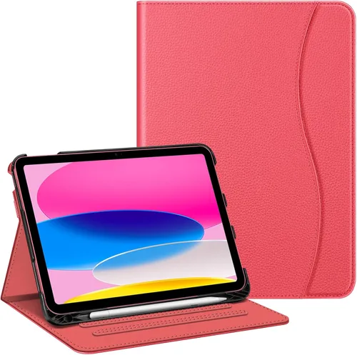 Vista 23 de Fintie Funda tipo libro para iPad (A16) de 11ª generación de 11 pulgadas Negro
