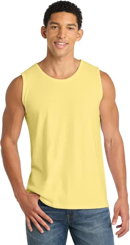 Vista 12 de Port & Co Playa Wash - Camiseta sin mangas teñida con prenda-PC099TT Amatista