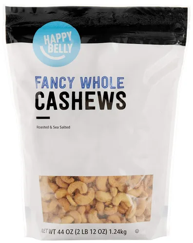 Vista 5 de Amazon Brand Happy Belly - Nueces mixtas de lujo (44 onzas) y anacardos enteros elegantes (2.75 libras)