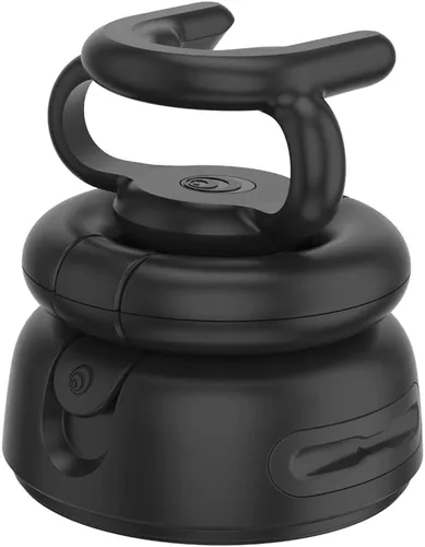 Vista 4 de PopSockets - Soporte multiusos para teléfono para salpicadero, parabrisas y escritorio - Negro