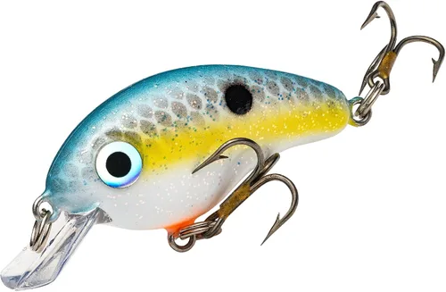 Vista 4 de Strike King Señuelo de pesca Bitsy Pond Minnow Crankbait, 3/32 oz, irresistible para los peces Sexy Shad