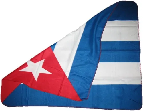Vista 2 de Manta de forro polar cubano de 50 x 60 pulgadas