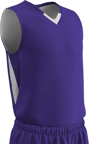 Vista 8 de CHAMPRO Youth Pivot - Camiseta de baloncesto reversible