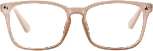 Vista 17 de TIJN Gafas de dormir con bloqueo de luz verde azul, lente de luz roja para juegos de computadora, fatiga de pantalla y protección UV Negro