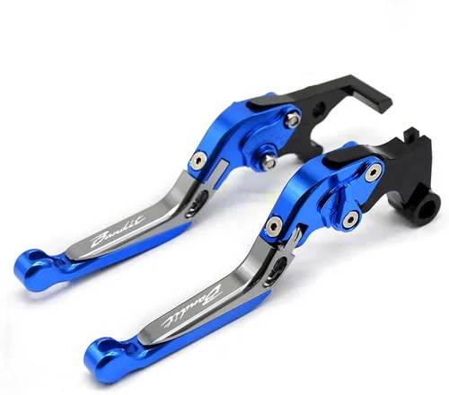 Vista 11 de for Suzuki Bandit GSF1200 Bandit 2001 2002 2003 2004 2005 06 Telescopic Folding Adjustable Brake Clutch Levers Motorcycle Brake Clutch Lever QYGX888