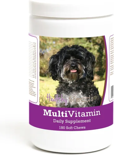 Vista 156 de Healthy Breeds Affenpinscher Multivitamínico suave masticable para perros 180