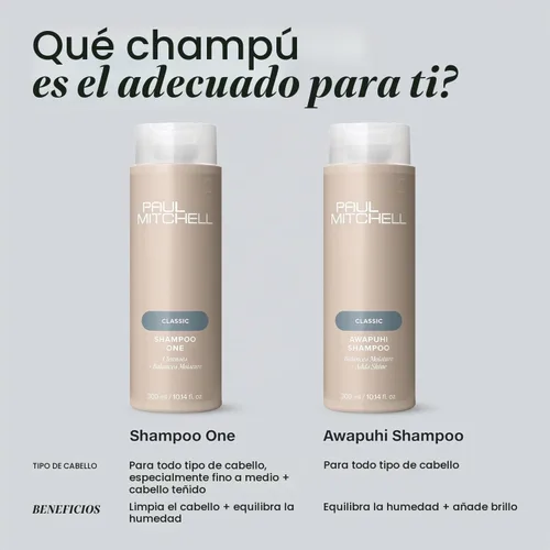 Vista 8 de Paul Mitchell Shampoo One, Cleanses + Balances Moisture, for All Hair Types