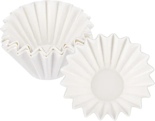 Vista 9 de EUSOAR Filtros de café sin blanquear de 1 a 2 tazas, paquete de 50 filtros de café desechables de papel marrón natural, para cafeteras de vertido